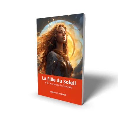 Couverture du livre « La Fille du Soleil et les murmures de l’invisible »