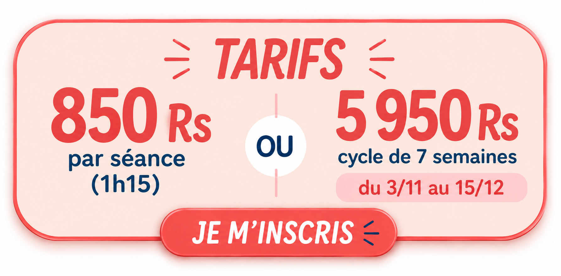 tARIF 2ème édition